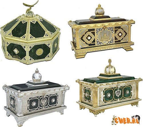 Шкатулки - клипарт для Photoshop