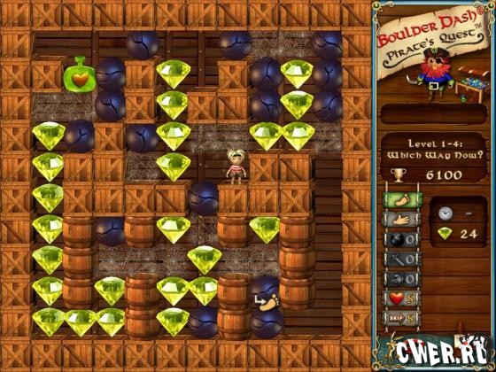 Boulder Dash: Pirate's Quest