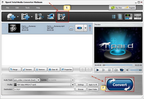 Tipard Total Media Converter Platinum 6.2.8