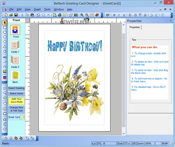 Belltech Greeting Card Designer 5.5.0