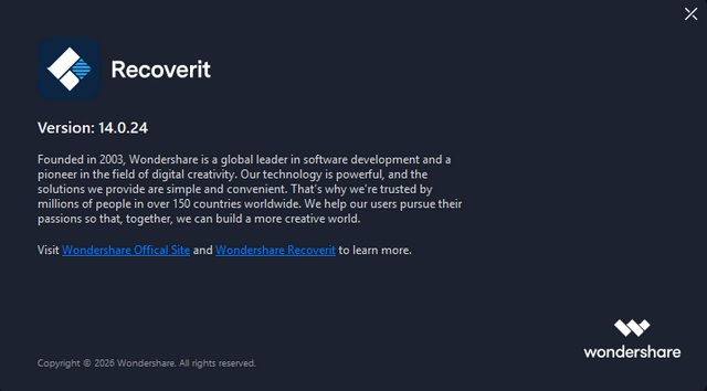 Wondershare Recoverit