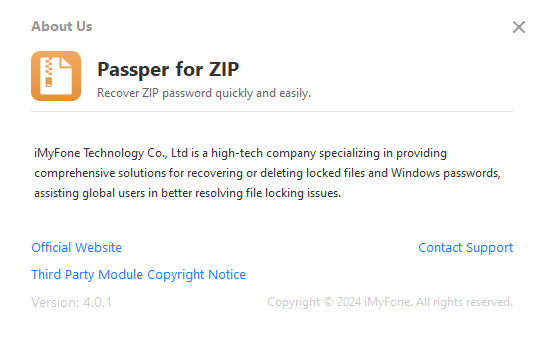 Passper for ZIP