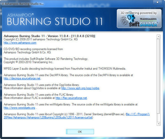 Ashampoo Burning Studio 11.0.4 Final