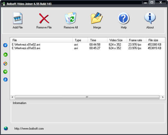 Boilsoft Video Joiner 6