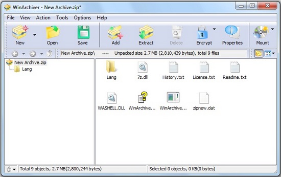 winarchiver virtual drive