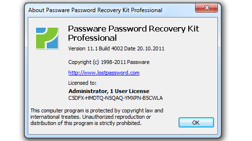 Passware Password Recovery Kit