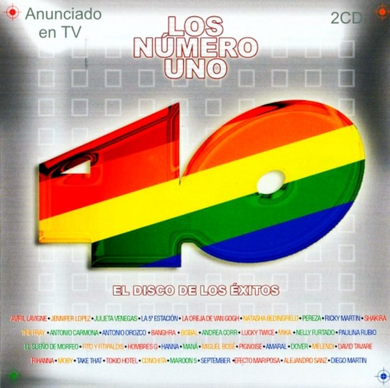 скачать Los 40 Principales del 22 al 28 de Diciembre (2012)