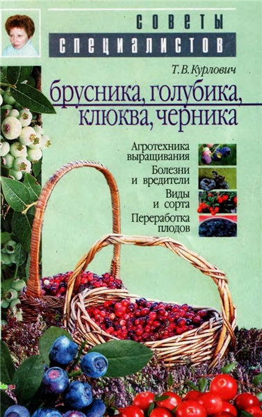 Т.В. Курлович. Брусника, голубика, клюква, черника