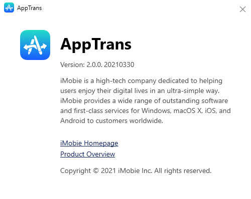 AppTrans Pro 2.0.0.20210330