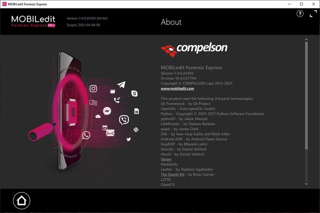 MOBILedit Forensic Express Pro 7.4.0.20393