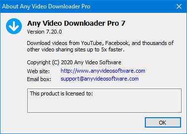 Any Video Downloader Pro 7.20.0