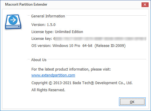 Macrorit Partition Extender 1.5.0