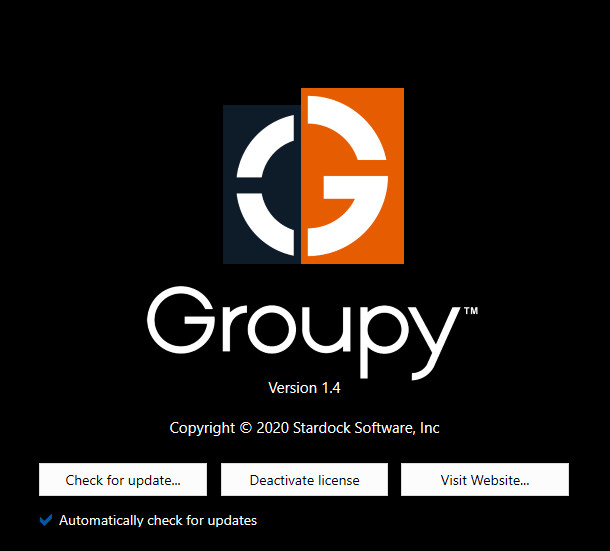 Stardock Groupy 1.40