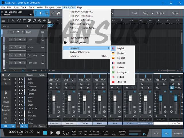 PreSonus Studio One Professional 5.0.1.59897