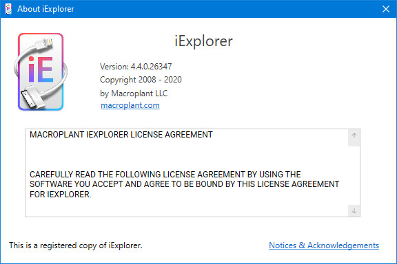 iExplorer 4.4.0.26347