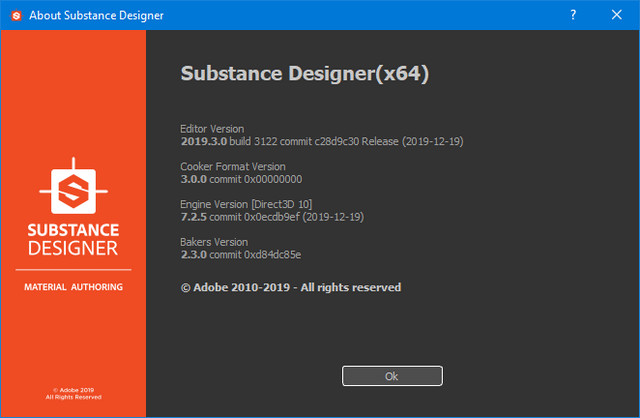 Allegorithmic Substance Designer 2019.3.0.3122