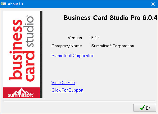 Summitsoft Business Card Studio Pro 6.0.4