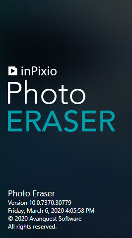 InPixio Photo Eraser 10.0.7370.30779 + Portable