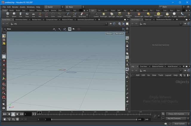 SideFX Houdini FX 18.0.287