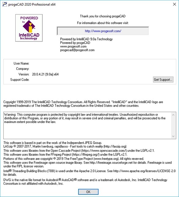 ProgeCAD 2020 Professional 20.0.4.21