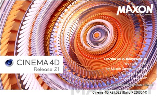 Maxon CINEMA 4D Studio R21.022