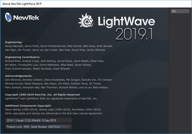 NewTek LightWave 3D 2019.1.3 Build 3132