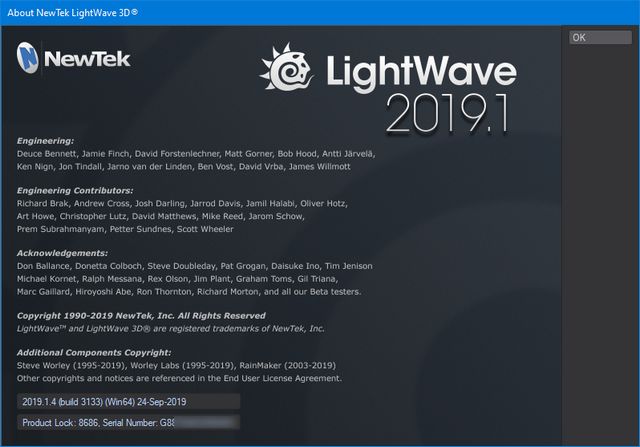 NewTek LightWave 3D 2019.1.4 Build 3133