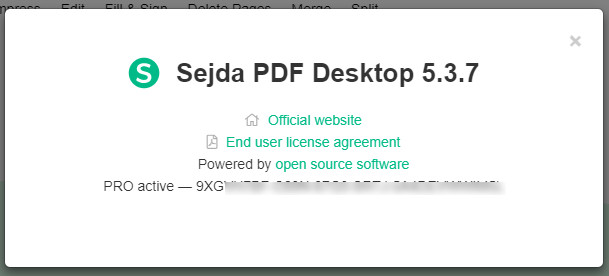 Sejda PDF Desktop Pro 5.3.7