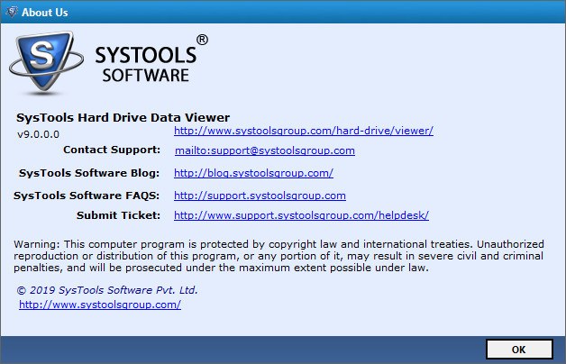 SysTools Hard Drive Data Viewer Pro 9.0.0.0