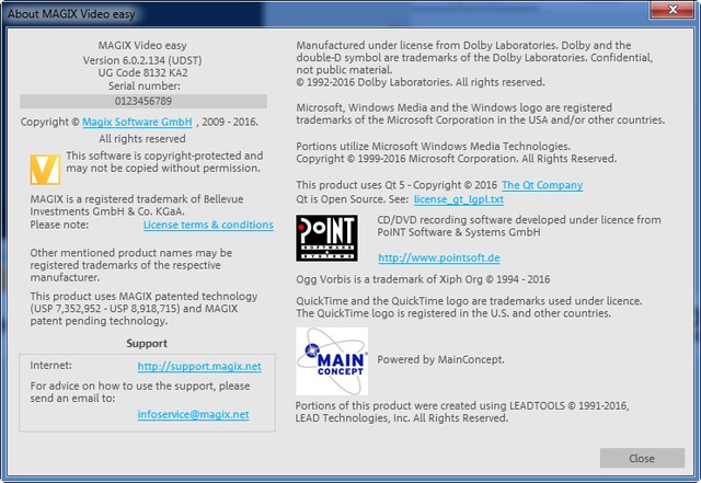 MAGIX Video easy 6.0.2.134