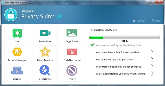 Steganos Privacy Suite 18.0.3 Revision 12145