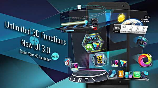 Next Launcher 3D