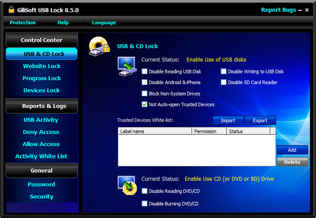 GiliSoft USB Lock 8.5.0