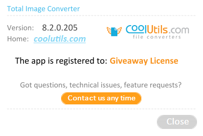 CoolUtils Total Image Converter 8.2.0.205