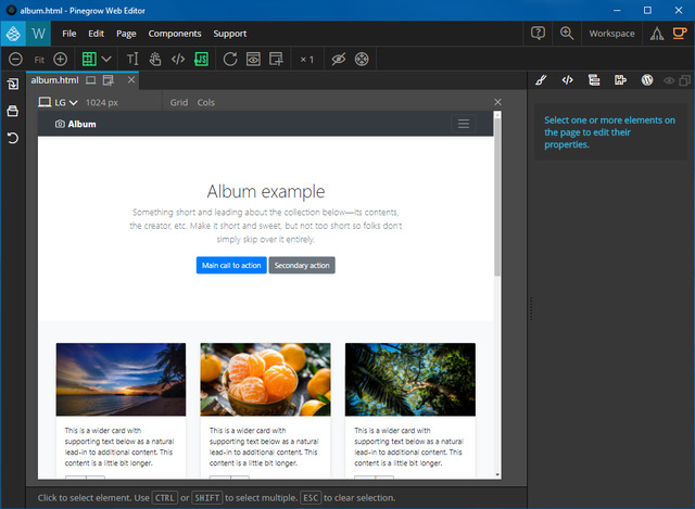 Pinegrow Web Editor Pro