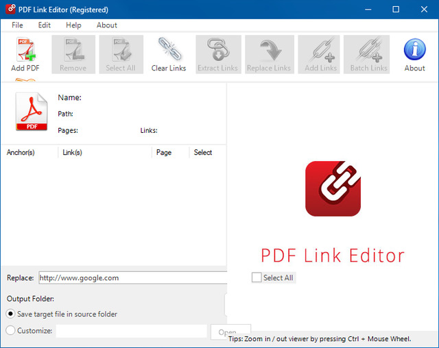 PDF Link Editor Pro