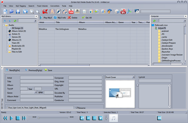 Zortam Mp3 Media Studio Pro