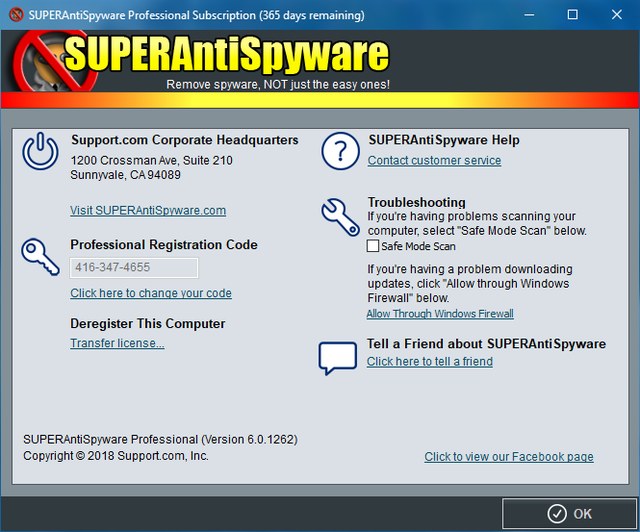 SUPERAntiSpyware Professional