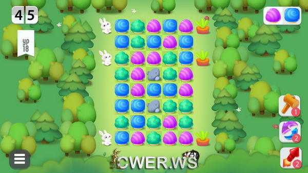 скриншот игры Greedy Bunnies