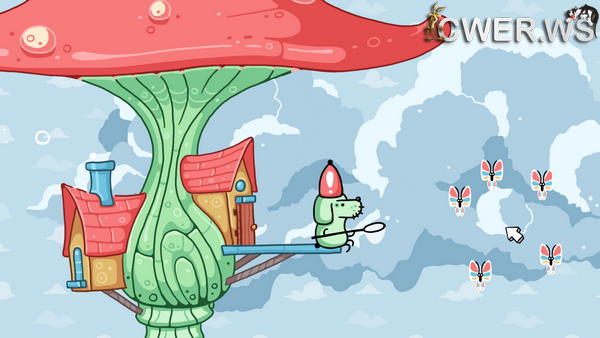 скриншот игры Mushroom Cats 2