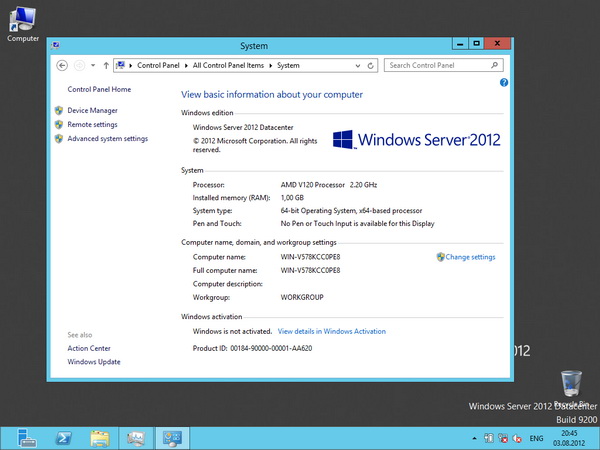 Windows Server 2012