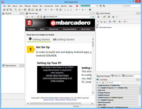 Embarcadero RAD Studio XE5