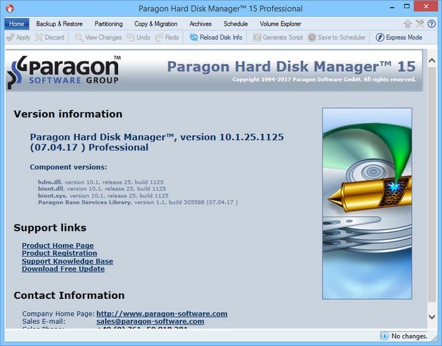 Paragon Hard Disk Manager 15