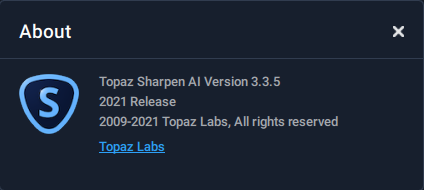 Topaz Sharpen