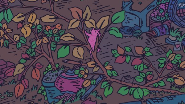 Hidden Cats In Old City Block