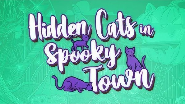 Hidden Cats in Spooky Town