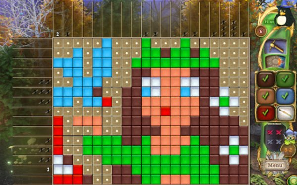 Fantasy Mosaics 48: Gnomes Puzzles