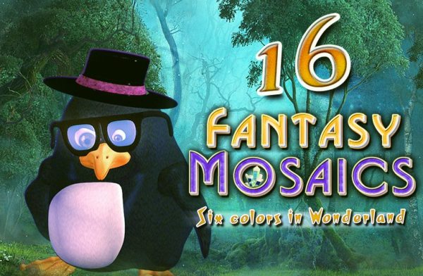 Fantasy Mosaics 16: Six Colors in Wonderland