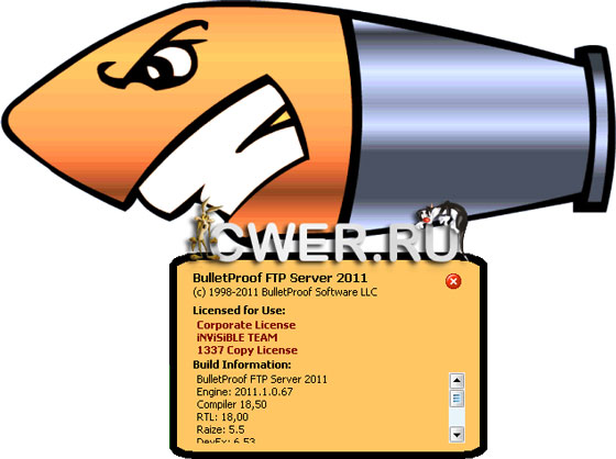 BulletProof FTP Server 2011.1.0.67