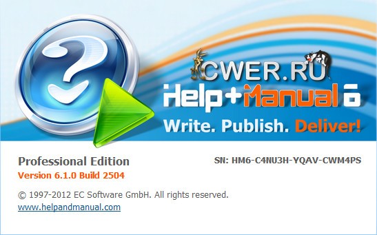 Help & Manual Professional 6.1.0 Build 2504